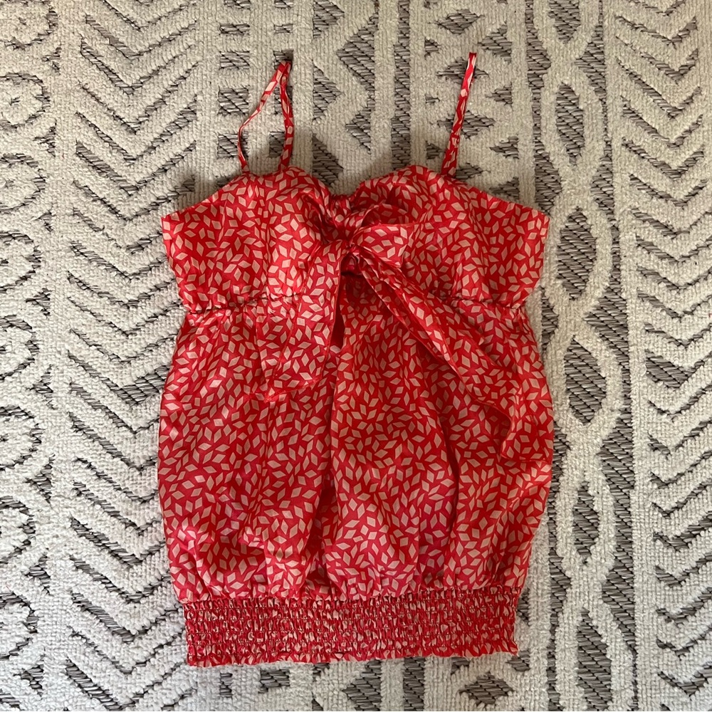 NWOT Forever 21 Beautiful Bow Tank Top Blouse Size Small